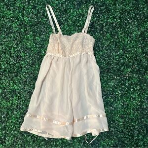 Vintage Light Pink Slip Dress